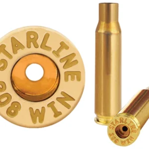 Starline Brass 308WINEUP50 Unprimed Cases  7.62x51mm NATO Rifle Brass 50 Per Bag