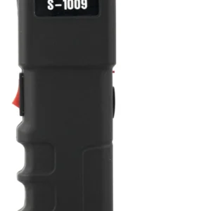 Sabre S1009 Tactical Stun Gun w/Flashlight Black Plastic 1.25 uC Pain Rating