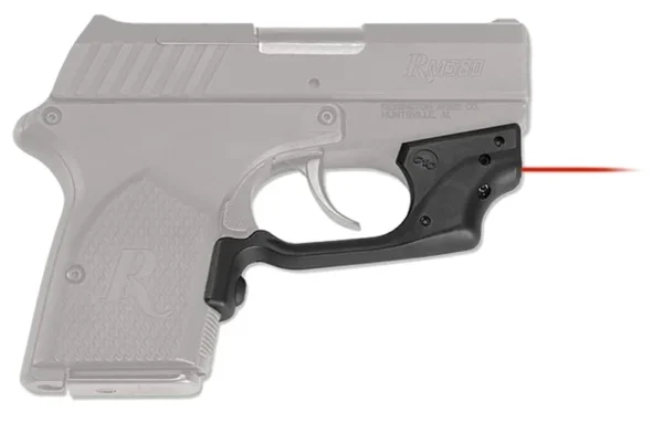 Crimson Trace 0145501 Laserguard  Remington RM380, Red Laser Black Polymer