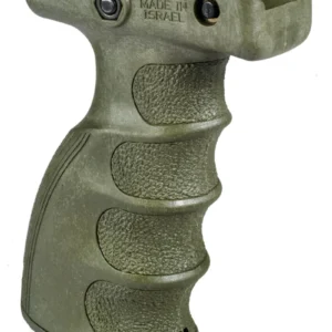 FAB Defense FXAG44SG AG-44S Quick Release Ergonomic Foregrip Compatible w/1913 Mil-STD Picatinny Rail OD Green Reinforced Polymer