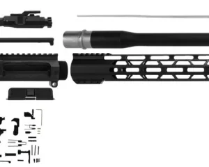 TacFire SSRK65CRDLPK20BN AR Build Kit Rifle 6.5 Creedmoor AR Platform Black Nitride 5/8"-24 tpi *Sports South Exclusive.
