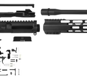 TacFire SSRK9MM16LPK AR Build Kit Rifle 9mm Luger AR-15 Black Nitride Steel 1/2"-36 tpi *Sports South Exclusive.