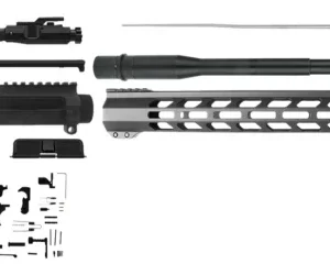 TacFire SSRK308LPK20BN AR Build Kit Rifle 308 Win AR-10 Black Nitride Aluminum 5/8"-24 tpi *Sports South Exclusive.