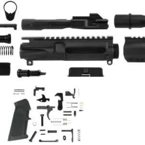 TacFire SSPK9MMLPK7K AR Build Kit KeyMod 9mm Luger Black Steel
