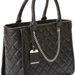 Bulldog BDP058 Tote Purse w/Holster Black Nylon Most Sm Pistols & Revolvers Ambidextrous Hand