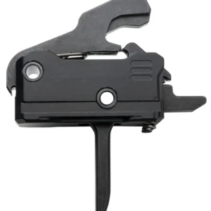 Rise Armament T017FBLK RA-140 Super Sporting Black Hardcoat Anodized Flat Trigger Single-Stage 3.50 lbs Draw Weight Fits AR-Platform Right Hand