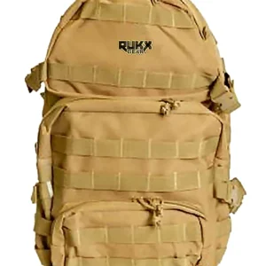 Rukx Gear ATICT3DT Tactical 3 Day Tan 600D Polyester