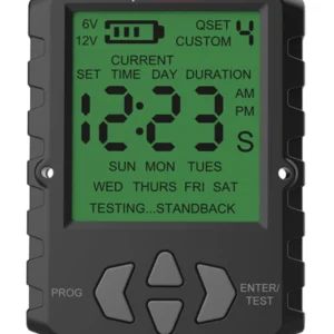 American Hunter AHUTM Universal Digital Timer 6/12 Volt, 1-30 Seconds Feed Rate, 2 Quick/16 Custom Settings