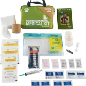 Adventure Medical Kits 01350115 Adventure Trail Dog Medical Kit Treats Injuries Green