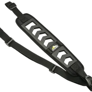 Butler Creek 190034 Featherlight Rifle Sling Black Foam 22"-36" OAL 3" Wide Adjustable Design  2 Cartridge Loops (Swivels NOT Included)
