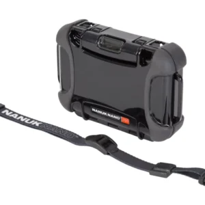 Nanuk 3100001 Nano 310 Black Polycarbonate w/ PowerClaw Latches Includes Carry Strap