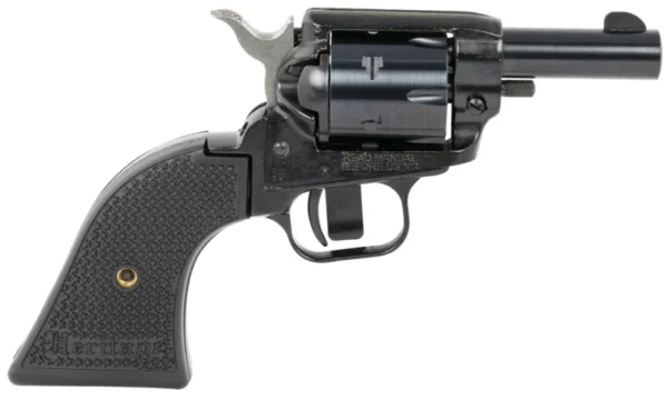 Heritage Mfg BK22B2 Barkeep  22 LR 6 Shot, 2.68" Black Oxide Steel Barrel, Black Oxide Zinc Alloy Frame, Black Oxide Cylinder, Black Laminate Grip, Manual Safety, Exposed Hammer