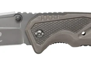 Smith & Wesson Knives SWP11GCP M&P Rescue 3.79" Folding Tanto Plain 7Cr15MoV SS Blade Aluminum Handle Includes Pocket Clip