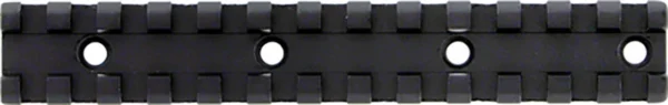 TruGlo TGTG8941A Picatinny Optic Rail  Matte Black Anodized