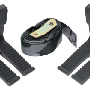 Hawk HWKSTP4PK Monkey Bar Steps Black Aluminum 4 Pack