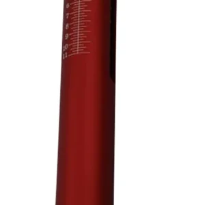 Birchwood Casey TRGSCL Trigger Scale Red Aluminum Body with Stainless Steel Trigger Pull & Rubber Black Handle for Firearms