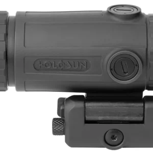 Holosun HM3XT HM3XT Magnifier Black Anodized Titanium 3x 0.58" x 0.77" Quick Detach Mount