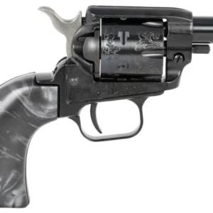 Heritage Mfg BK22B2BPSCLS2 Barkeep  Exclusive Grip 22 LR 6 Shot, 2" Black Steel Barrel, Black Zinc Alloy Frame, Black Engraved Cylinder, Black Pearl Grip, Manual Safety, Exposed Hammer