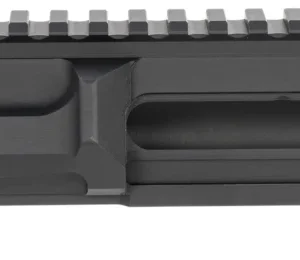 SilencerCo AC5065 SCO15 Stripped Upper Receiver Black Anodized Aluminum for Mil-Spec AR-15 Lower