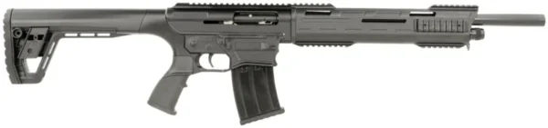 Tokarev USA 21000103 TAR  12 Gauge Semi-Auto 3" 5+1 18.50" Black Steel Barrel, Black Receiver w/Picatinny Rail, Black Fixed Synthetic Stock