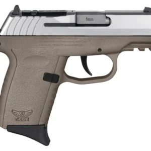 SCCY Industries CPX2TTDERDRG3 CPX-2 Gen3 RDR 9mm Luger 10+1 3.10" Flat Dark Earth Polymer w/ Picatinny Rail Serrated Stainless Steel Slide FDE Polymer Grip