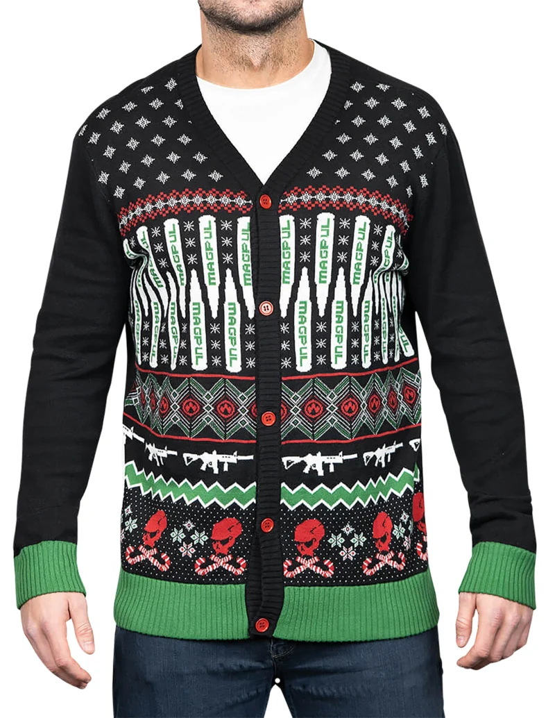 Magpul MAG1198-9692X Krampus Christmas Sweater Multi Color Long Sleeve 2XL