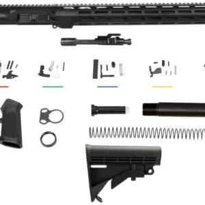 Aim Sports AR5CUB5 Complete Build Kit 5.56x45mm NATO 16" Aluminum Black Hard Coat Anodized Receiver for AR-15