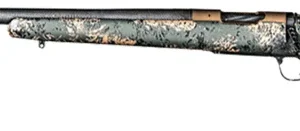 Christensen Arms 8010621400 Ridgeline FFT 300 PRC 3+1 22" Carbon Fiber/Threaded Barrel, Burnt Bronze Cerakote, Green with Black/Tan Accents Stock, Left Hand