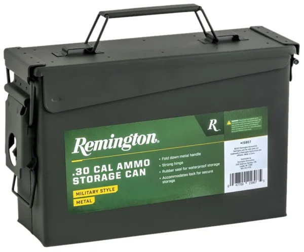 Remington Accessories 15807 Field Box  30Cal Rifle Green Metal