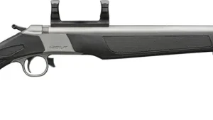 CVA PR2117SM Wolf V2 50 Cal 209 Primer 24" Matte Stainless Steel Barrel, Stainless Steel Receiver w/DuraSight Rail, Fixed Black Synthetic Stock