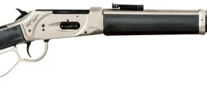 Gforce Arms GFLVR20SS Saddlehorn  Full Size 410 Gauge Lever 2.50" 7+1 20" Stainless Steel Barrel, Stainless Aluminum Receiver, Fixed Black Synthetic Stock, Right Hand