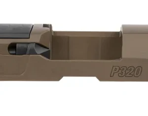 Sig Sauer 8900952 P320 Sig P320 9mm Luger PVD Coyote Brown Stainless Steel XRAY3 Suppressor Sights Compatible With ROMEO1 PRO ROMEO2