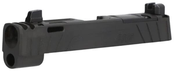 Sig Sauer 8901047 P365  Sig P365/P365XL/P365X 9mm Luger Nitride Black Stainless Steel Optic Ready Integrated Compensator Slide XRAY3 Suppressor Sights Compatible With ROMEOZERO ROMEOZERO Elite