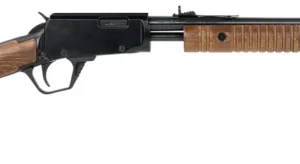Rossi RP22W201WD Gallery  Full Size 22 WMR 12+1 20" Polished Black Steel Barrel & Receiver, Hardwood Synthetic Fixed Stock
