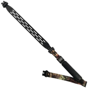 Limbsaver 12295 Kodiak-Air Sling made of Black NAVCOM Rubber & Mossy Oak Break-Up Nylon with 1" W & Adjustable Design for Rifles