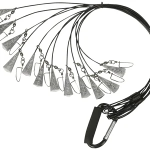 Higdon Outdoors 30323 Battleship Rig Black 36" Long 12 Pack