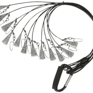 Higdon Outdoors 30330 Battleship Rig Black 54" Long 12 Pack