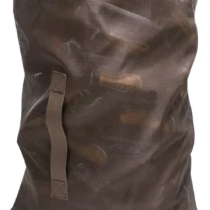 Higdon Outdoors 37179 Decoy Bag  Large Black PVC Coated Mesh 51" x 18" x 15" Holds up to 56 Standard Decoys
