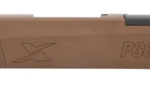Sig Sauer 8900987 P365XL Slide Assembly with Micro Optics Cut Coyote Tan Nitride XRAY3 Day Night Sights for 9mm 3.7" Barrel