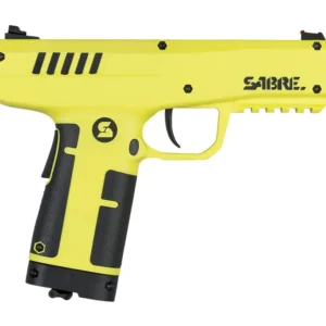 Sabre SLP1C Compact Pepper Projectile Launcher Range 175ft Black/Yellow