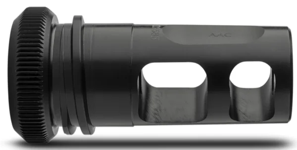 ADVANCED ARMAMENT COMPANY 64133 Blackout Muzzle Brake 30 Cal 5/8"-24 tpi, Black Steel, for AAC MK13-SD Suppressors