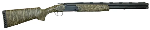 ATI ATIGKOF12TF22C Turkey Fowl  12 Gauge Break Open 3" 2rd, 22" Black Vent Rib Barrel, Black Aluminum Receiver, Mossy Oak Bottomland Synthetic Fixed Stock