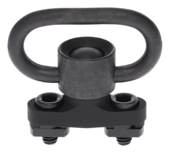 Rival Arms RARA92P4A QD Rail Mount Swivel  Recessed Button, Includes Swivel & Adapter, Fits M-LOK Rail