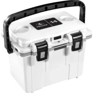 PELICAN 14Q-1-WHTGRY 14QT ELITE COOLER WHT/GRY