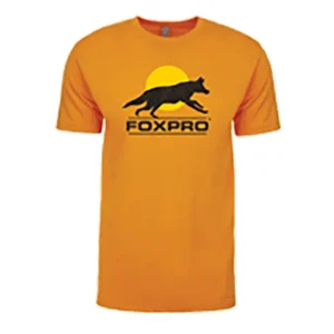 Foxpro SOS Sun Runner Orange Cotton/Polyester Short Sleeve Small