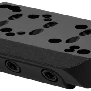 Warne 6108M 6108M Red Dot Shotgun Rib Reflex Mount  Black Anodized