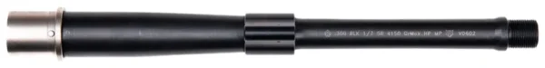 Ballistic Advantage BABL300007F Performance Series  300 Blackout 10.30" Threaded Hanson Profile, Carbine Length with Low Pro Gas Block, Black QPQ 4150 Chrome Moly Vanadium Steel, Fits AR-15