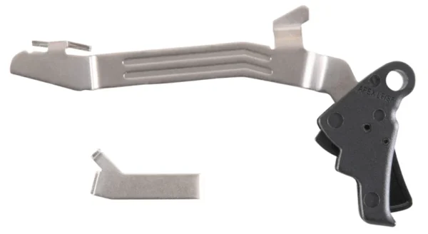 Apex Tactical 102P117BLK Action Enhancement  Slim Black Drop-In Compatible w/Glock 43/43X/48