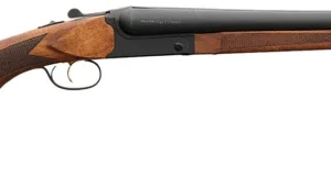 Chiappa Firearms 930.360 500 Field 12 Gauge Break Open 3" 2 20" Black Side By Side Barrel, Black Steel Receiver, Fixed Walnut Wood Stock