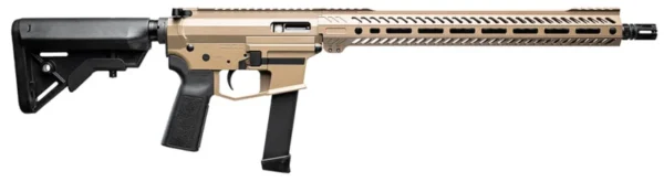 Angstadt Arms AAUDP09RFR UDP-9  9mm Luger 15+1 16" Black Melonite Threaded Barrel, Flat Dark Earth Cerakote Picatinny Rail Aluminum Receiver, 15" M-LOK Handguard, Black Synthetic B5 Bravo Stock